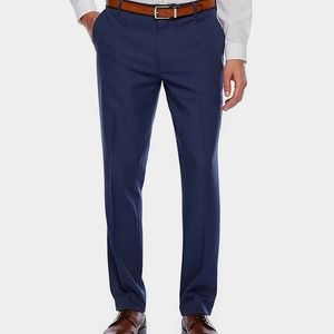 Van Heusen Men's Slim Fit Slack Dress Pants size 34x30 Navy Blue